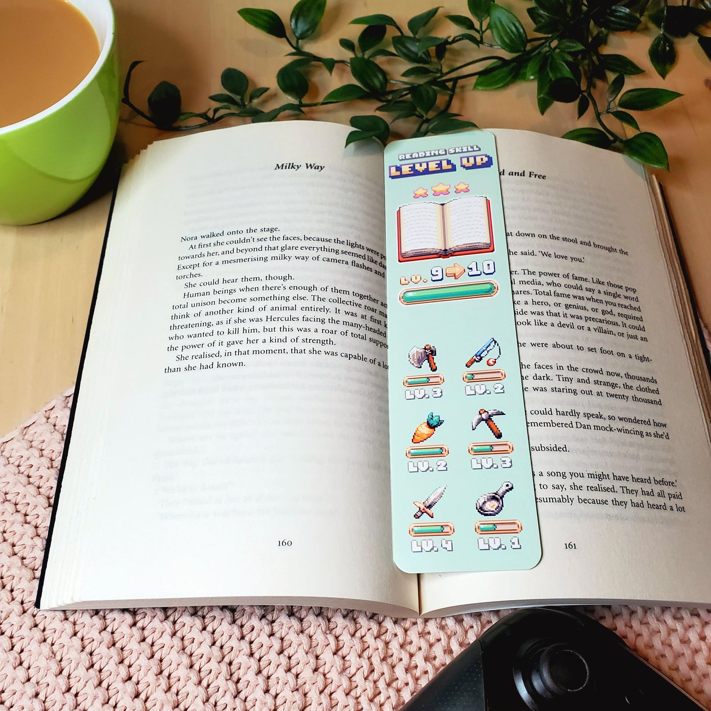 Reading Skill Level Up Bookmark
