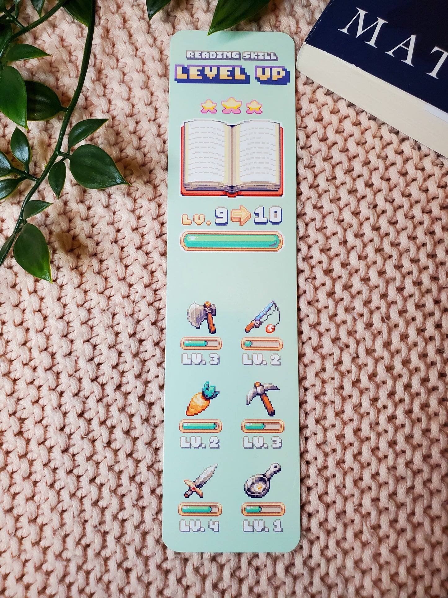 Reading Skill Level Up Bookmark