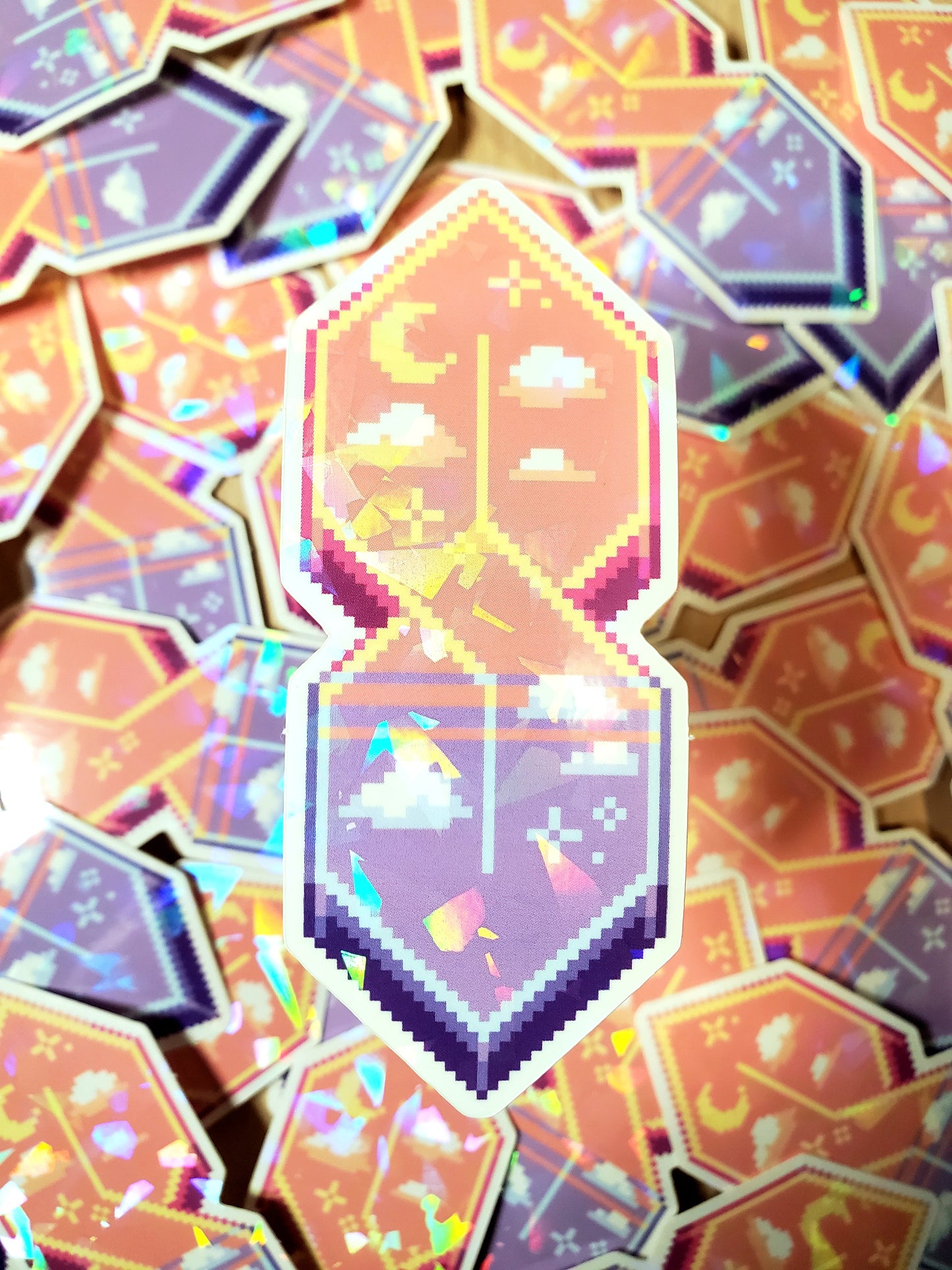 Cool S Sunset Sticker