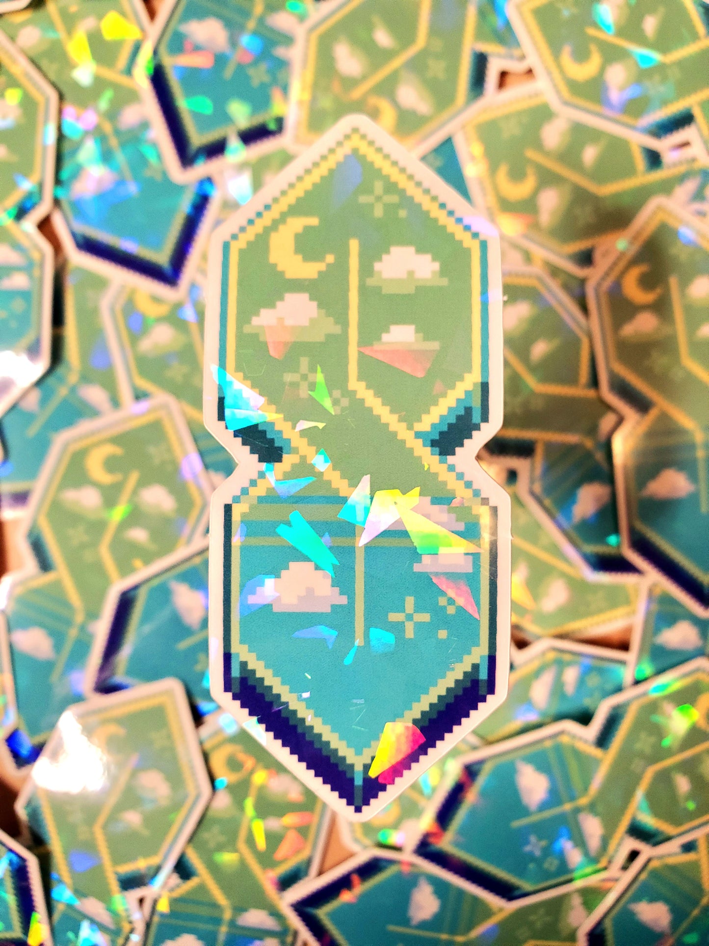 Cool S Sunset Sticker