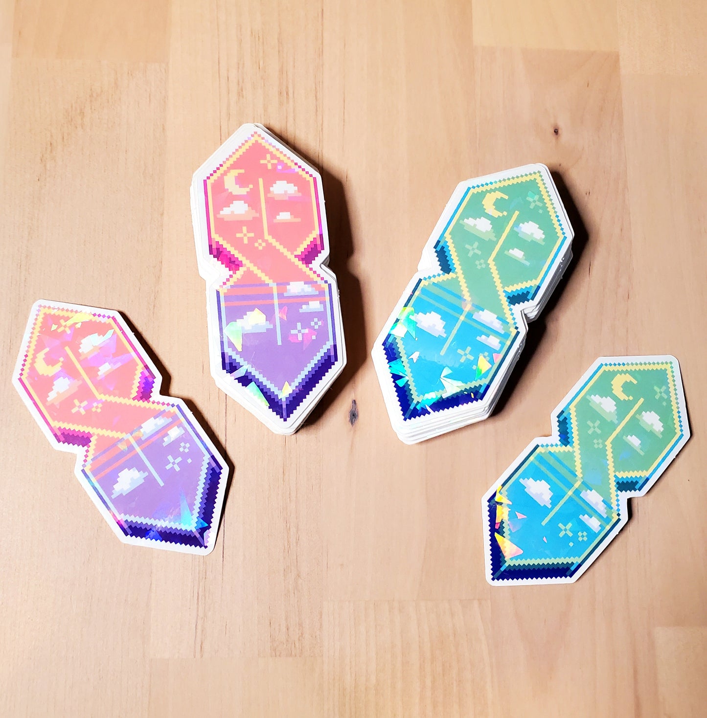 Cool S Sunset Sticker