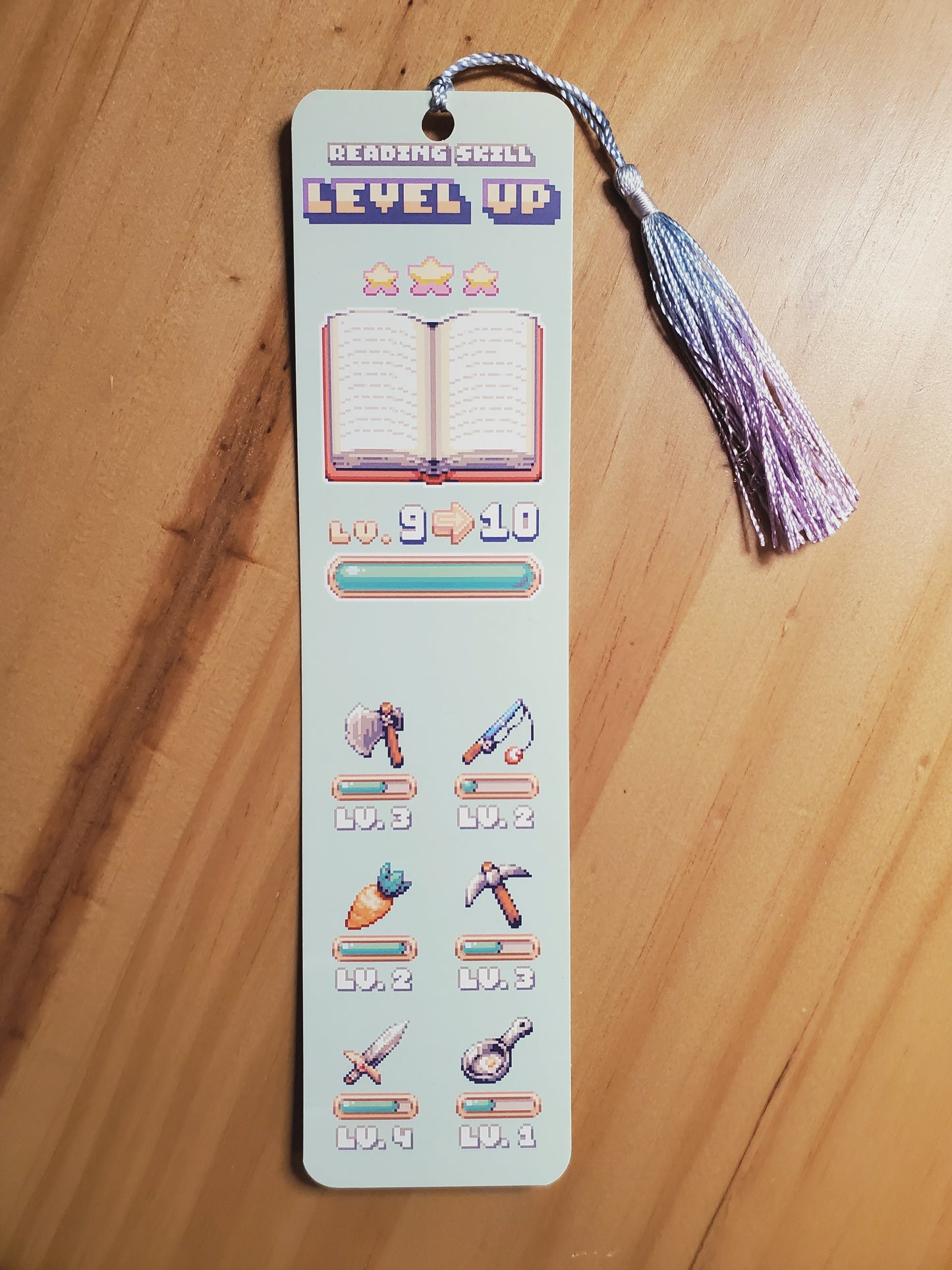 Reading Skill Level Up Bookmark