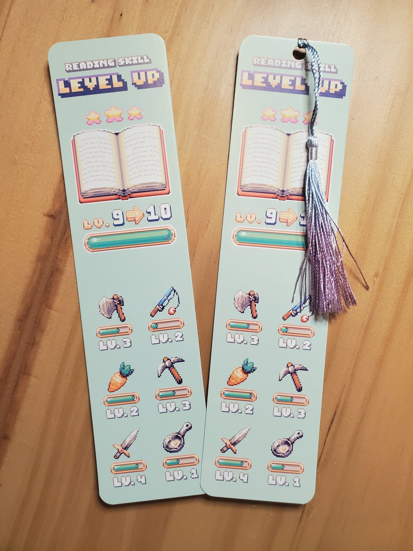 Reading Skill Level Up Bookmark