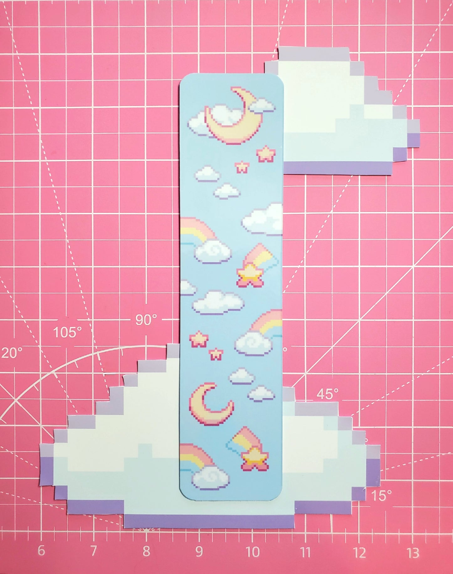 Rainbows and Clouds Bookmark