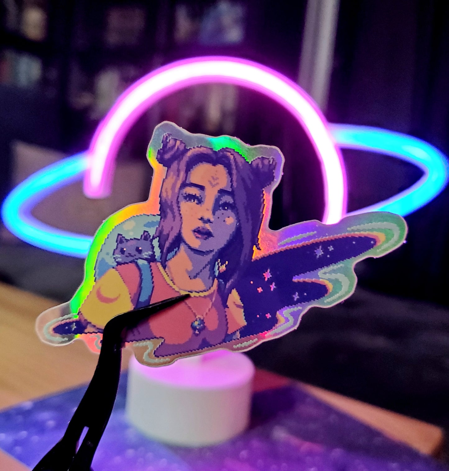 Time Travel Girl Sticker