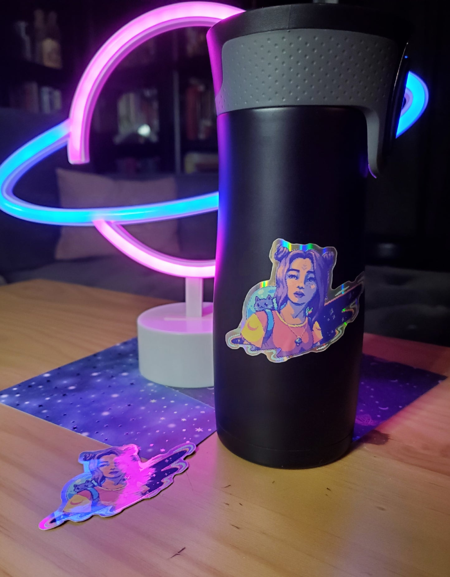 Time Travel Girl Sticker