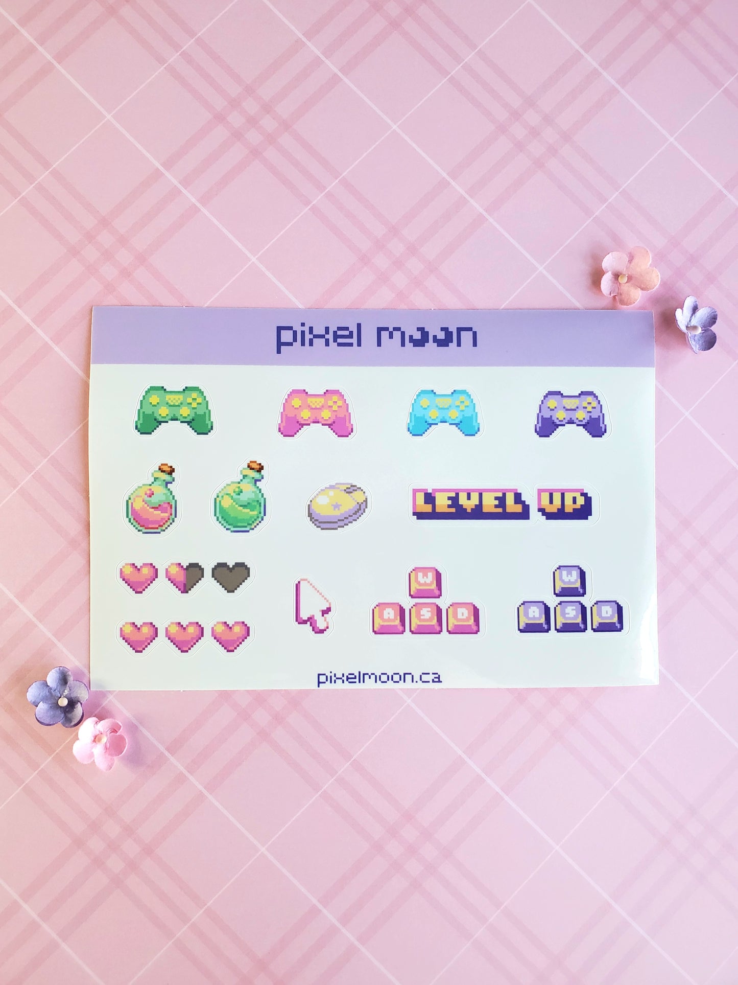Gamer Chic Sticker Sheet
