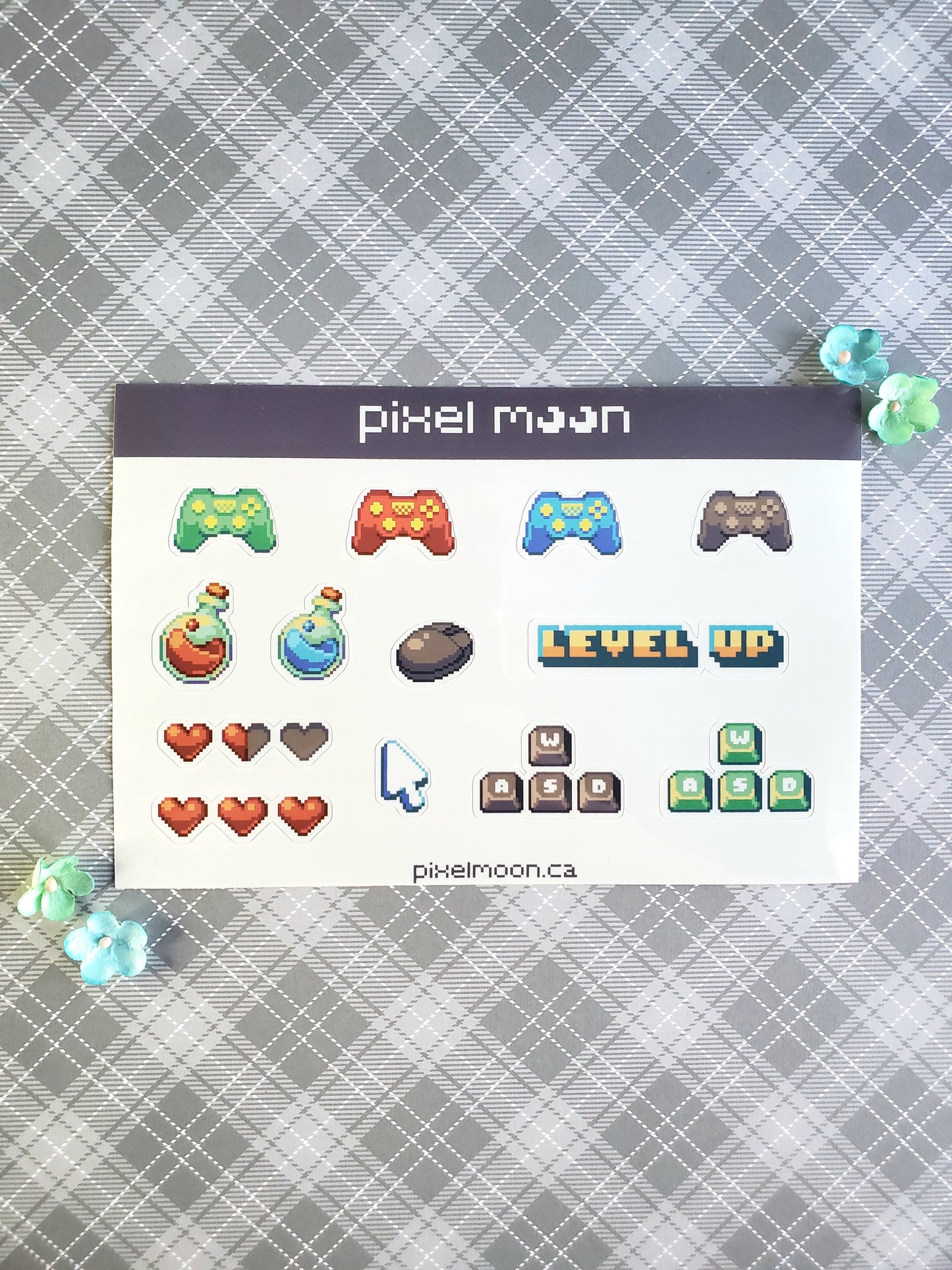 Gamer Chic Sticker Sheet