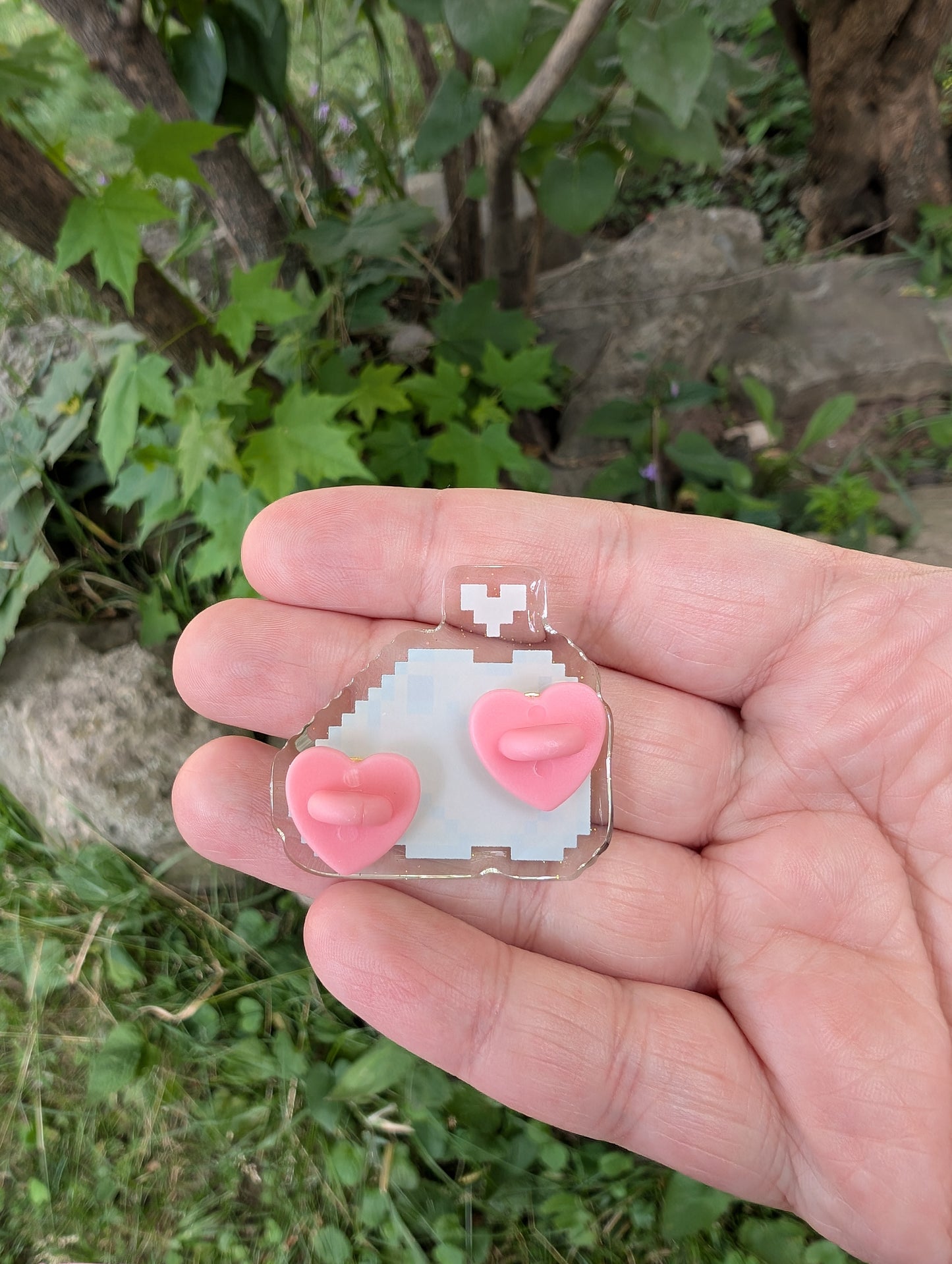 Kawaii Frog Acrylic Pin