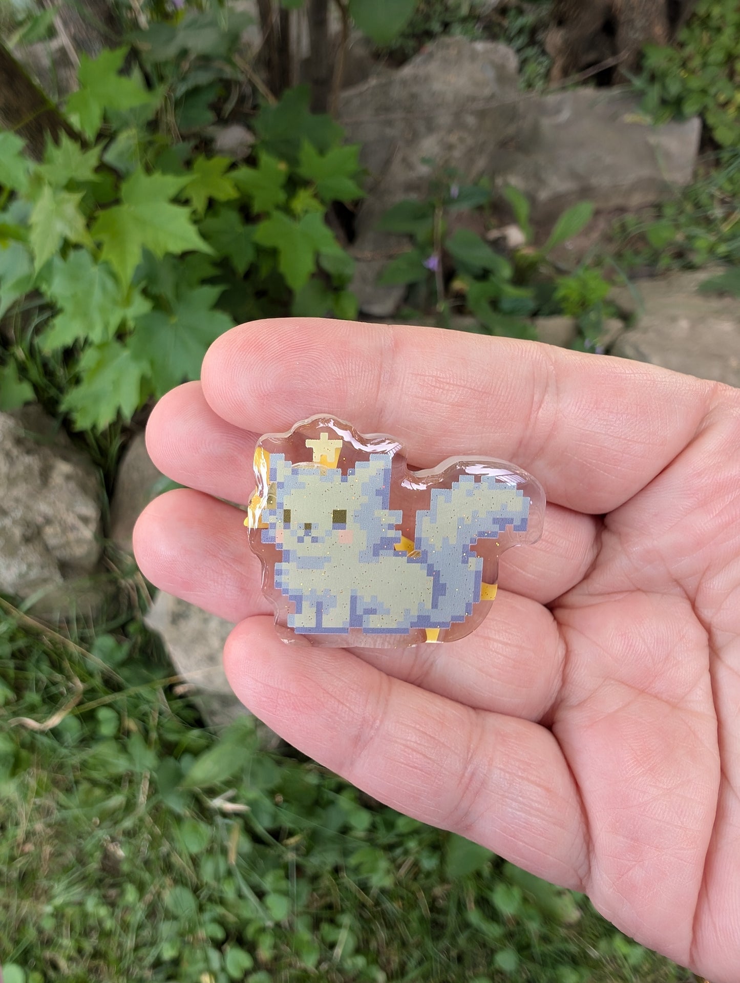 Kawaii Cat Acrylic Pin