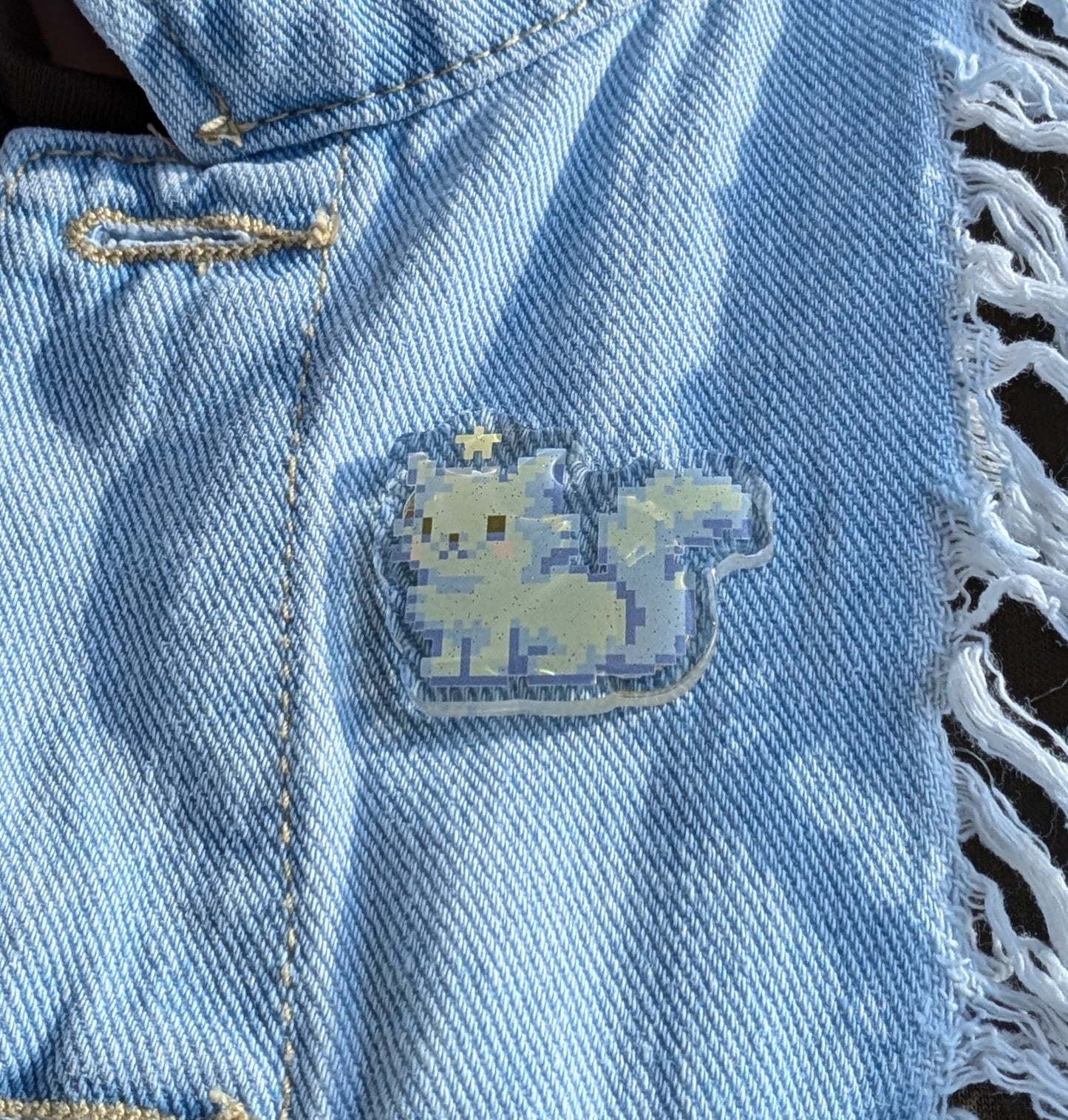 Kawaii Cat Acrylic Pin