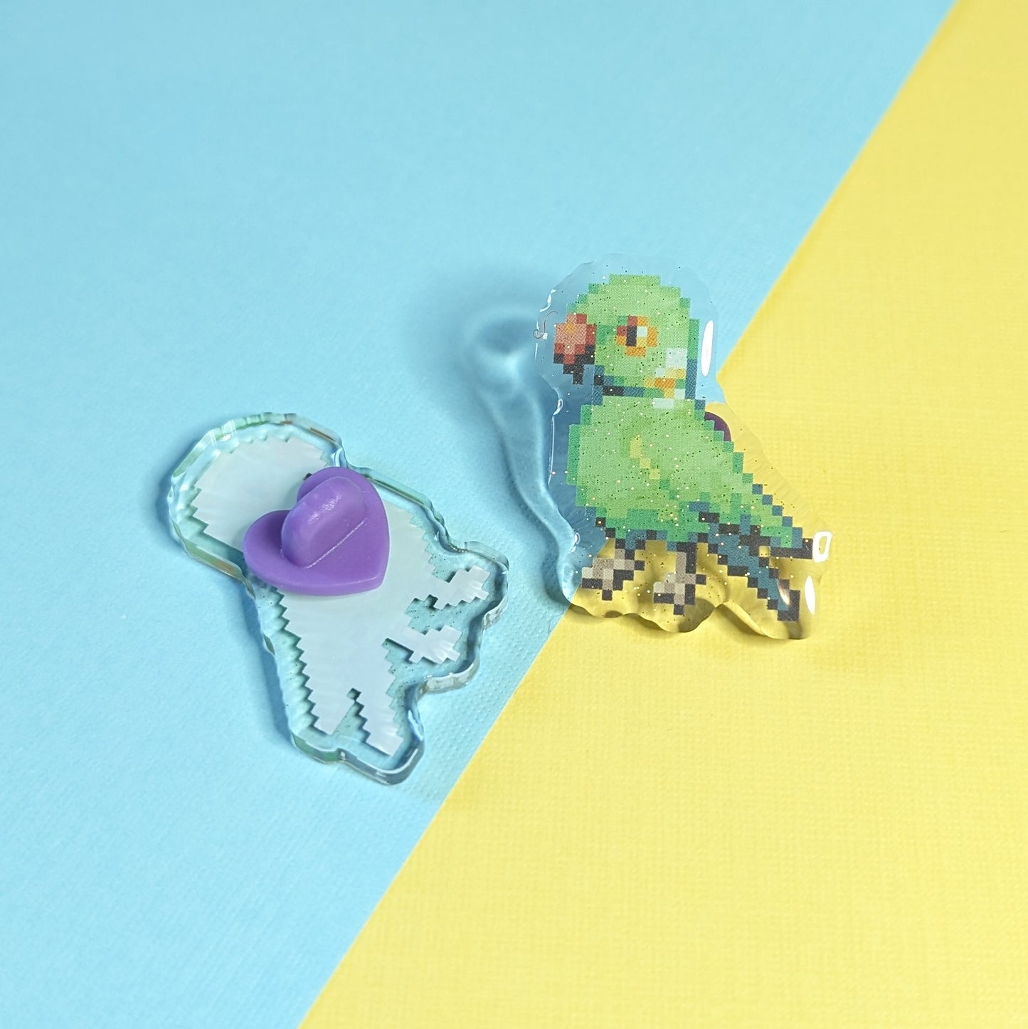 African Ringneck Pin