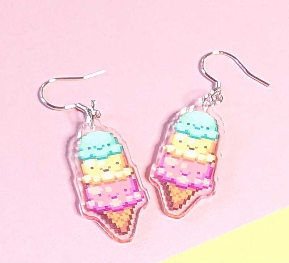 Ice Cream Earrings