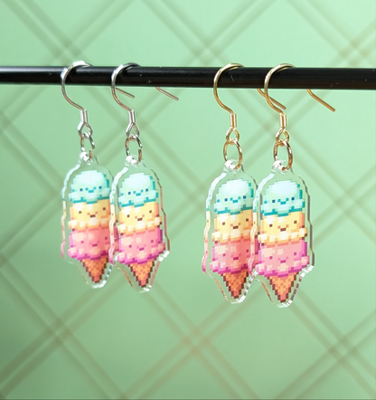 Ice Cream Earrings