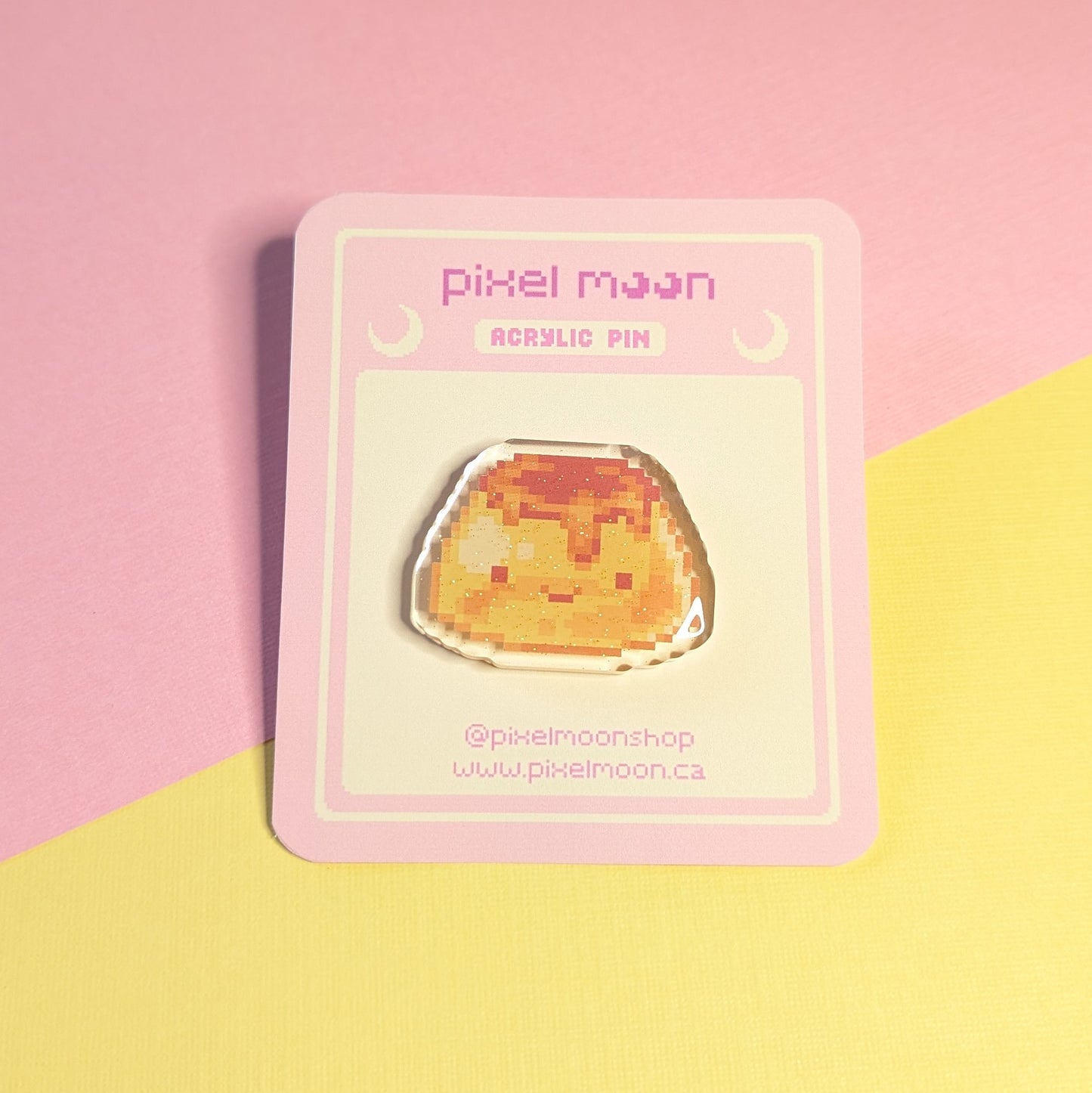 Pudding Acrylic Pin