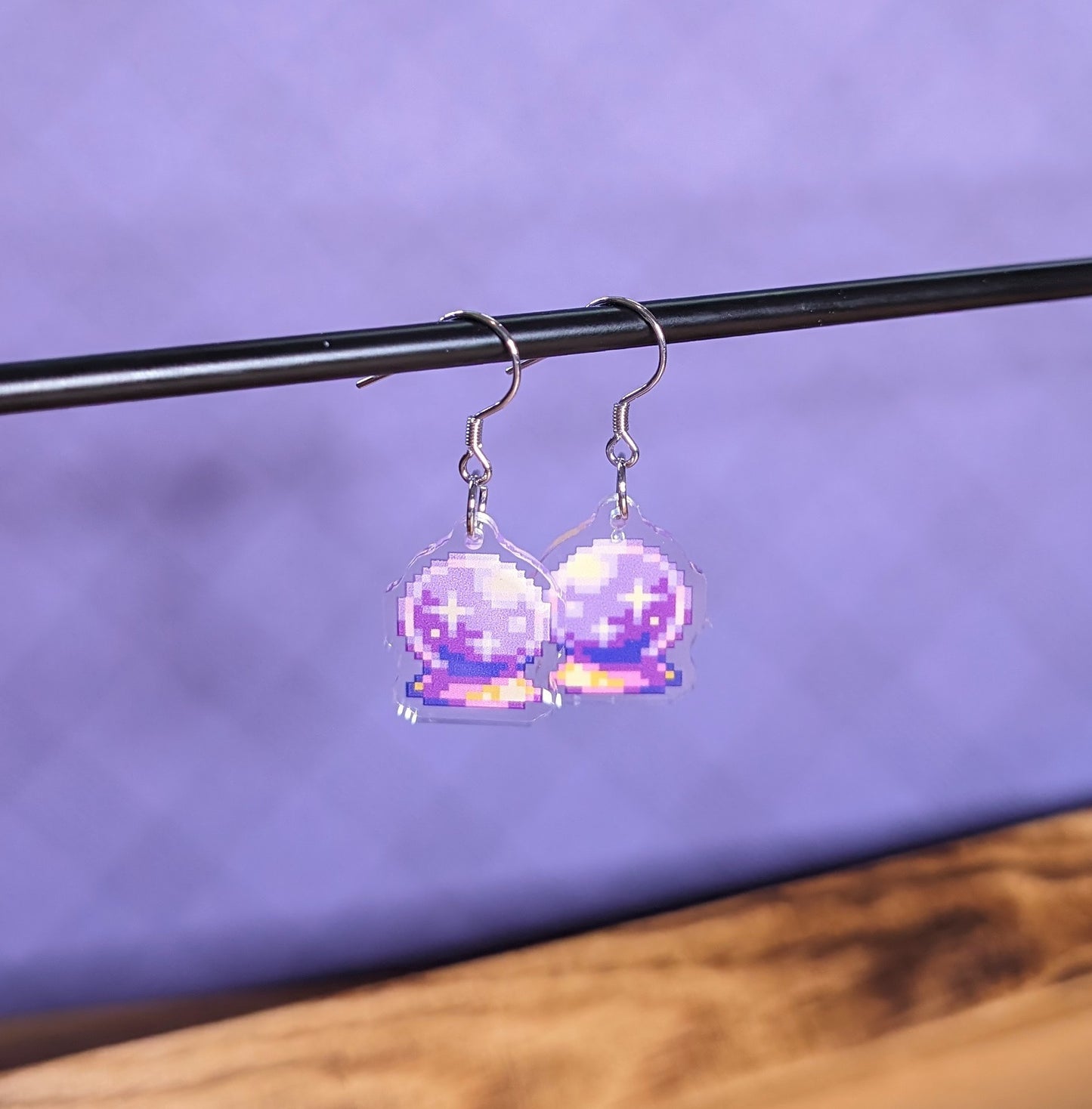 Crystal Ball Earrings