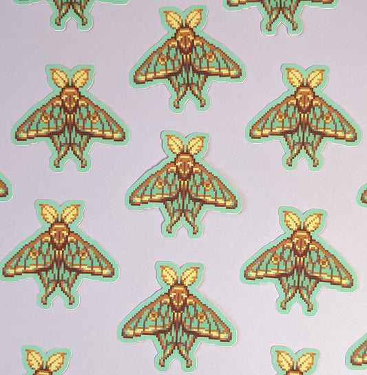 Spanish Moon Moth Sticker