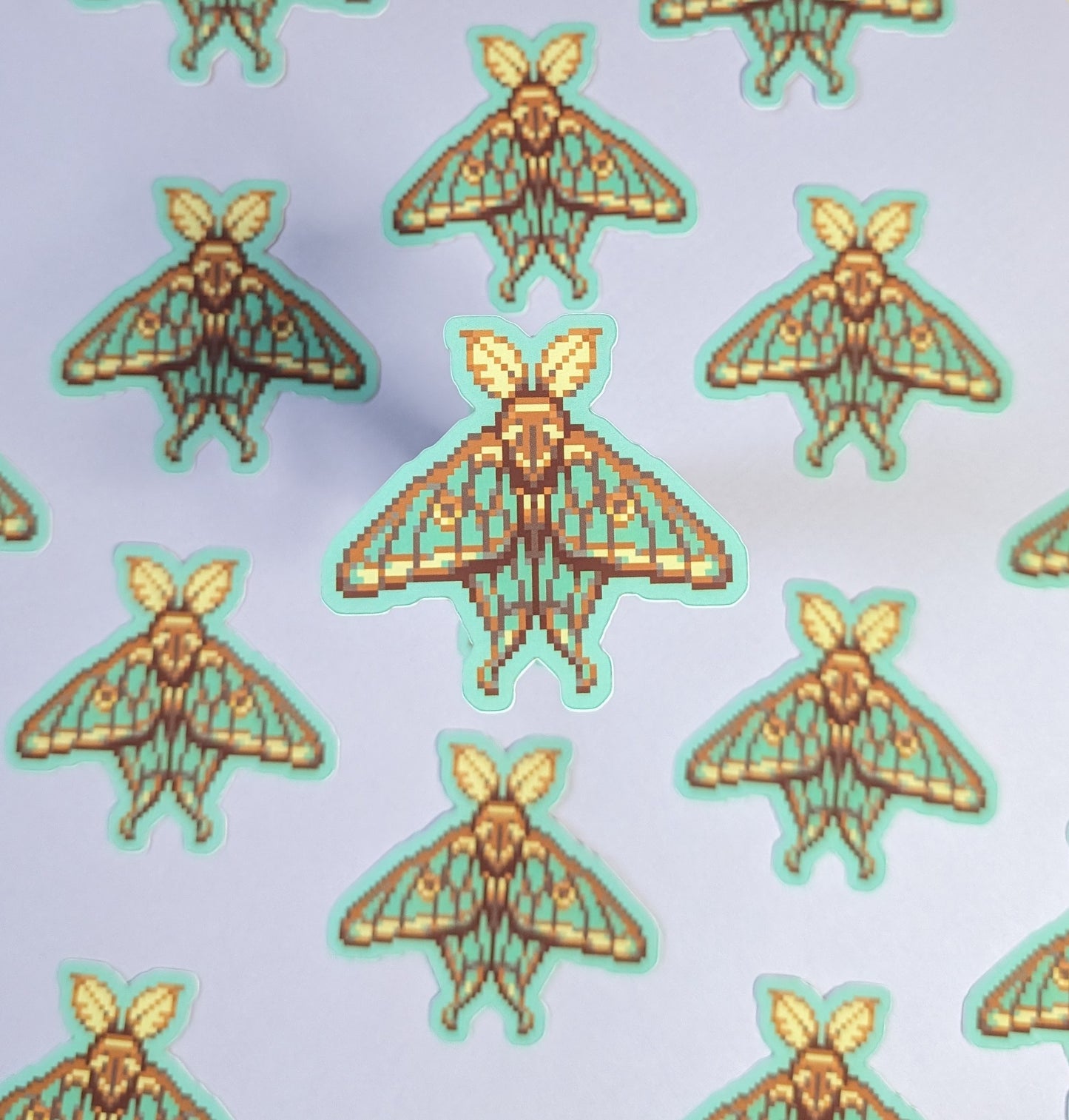 Spanish Moon Moth Sticker