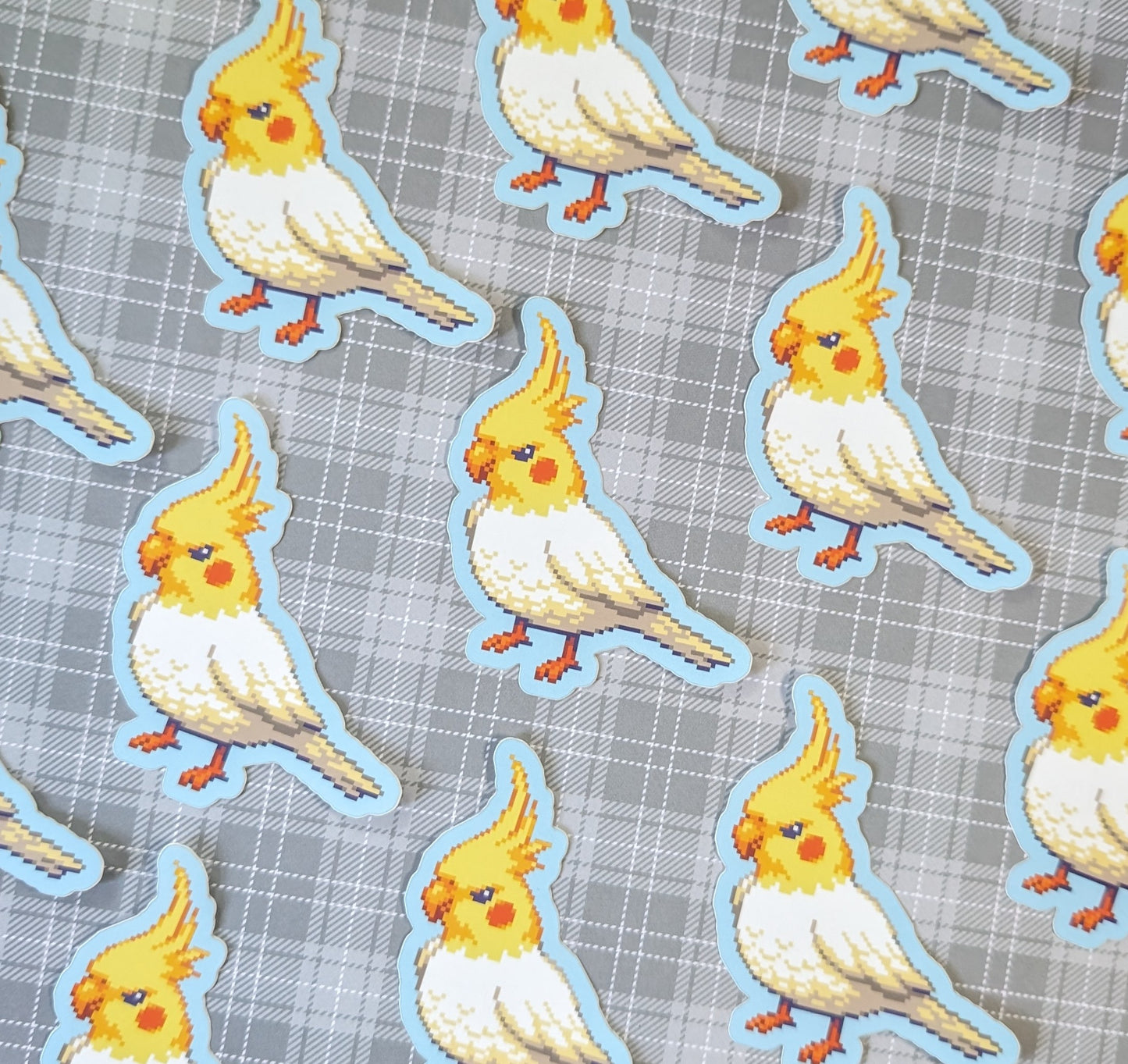 Angry Cockatiel Sticker