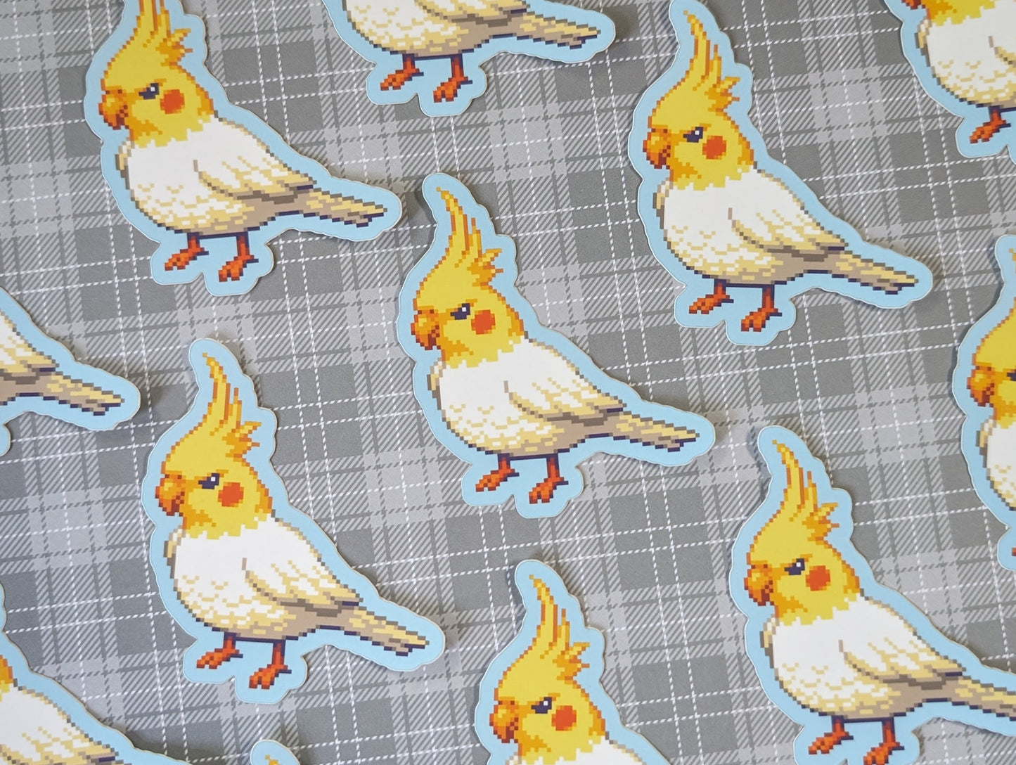 Angry Cockatiel Sticker