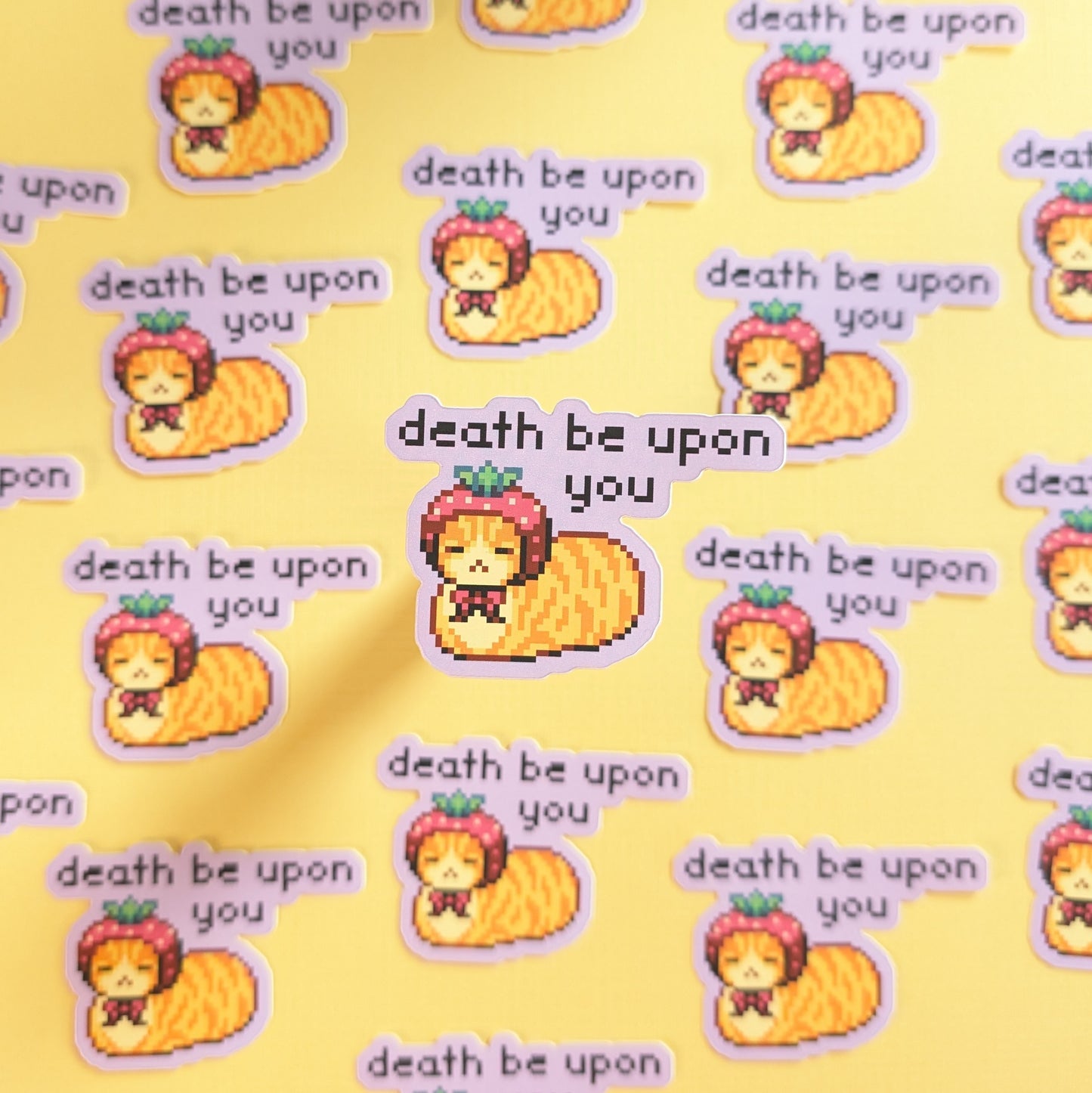 Death Be Upon You Sticker