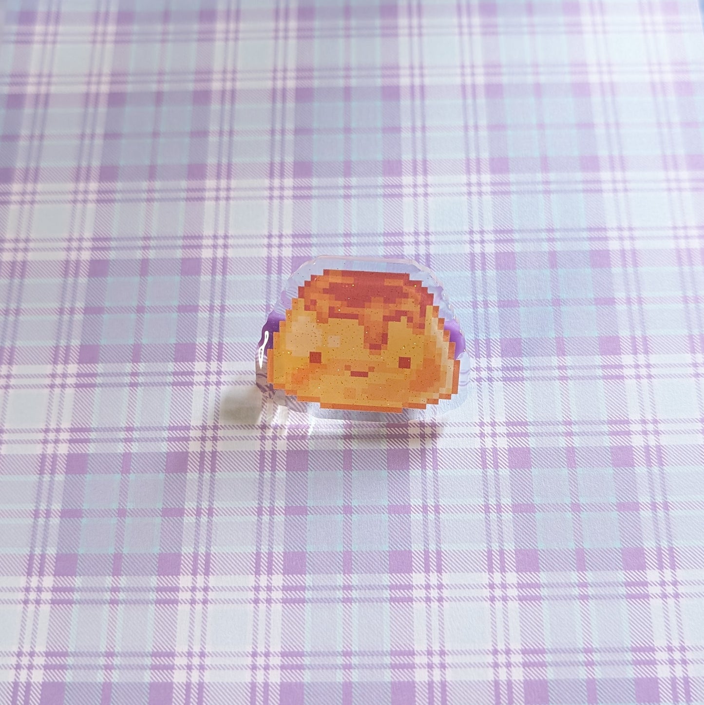 Pudding Acrylic Pin