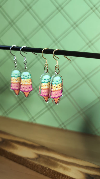 Ice Cream Earrings